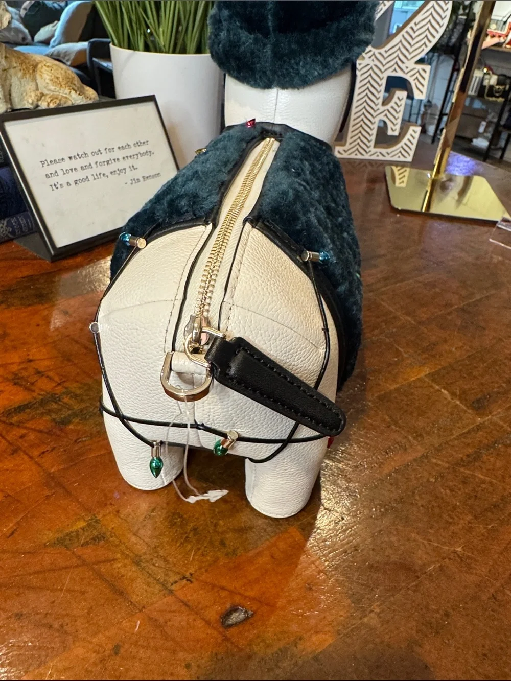 Kate Spade Claude Dog Leather Crossbody Bag